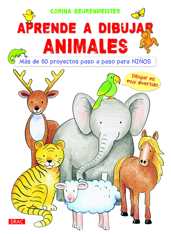 CUBIERTA DIBUJAR ANIMALES PARA NIÑOS.indd