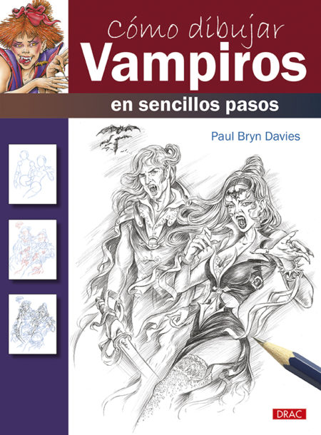 Cómo dibujar Vampiros en sencillos pasos - Imagen 5