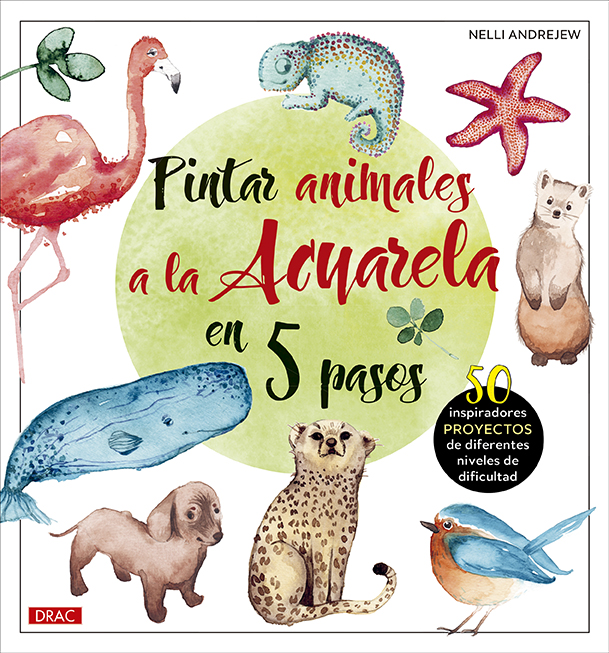 CUBIERTA PINTAR ANIMALES A LA ACUARELA EN 5 PASOS.indd