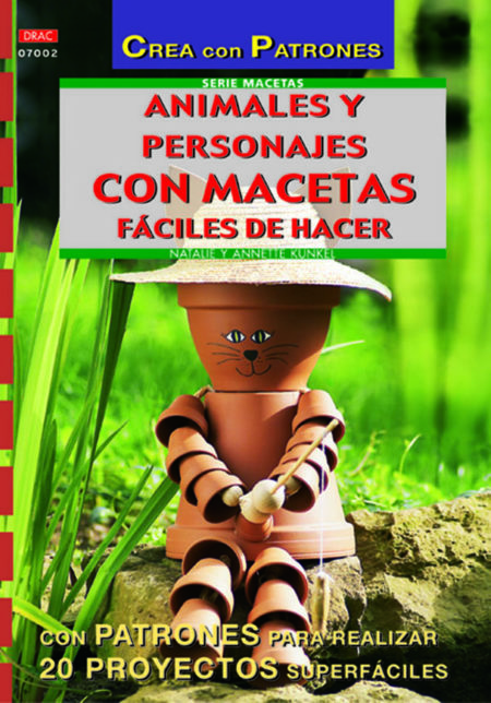 Serie macetas nº 2. Animales y personajes con macetas fáciles de hacer - Imagen 2