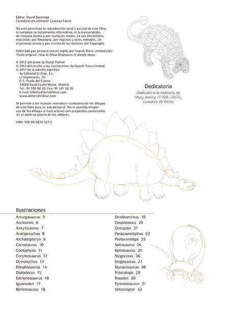 Cómo dibujar dinosaurios en sencillos pasos - Imagen 2