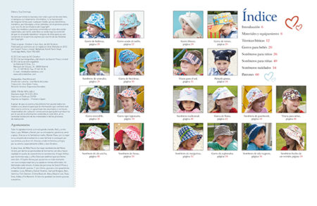 Sombreros, gorras y viseras para niños. 20 proyectos paso a paso con sus patrones - Imagen 2