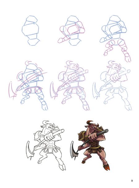 Cómo dibujar Manga Mitos y Leyendas en sencillos pasos - Imagen 3