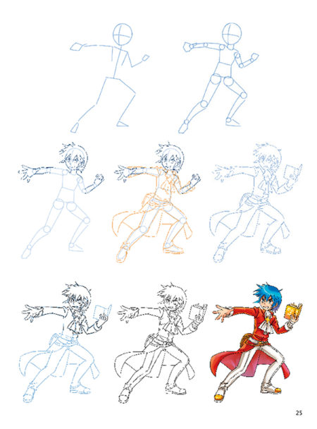 Cómo dibujar manga chicos en sencillos pasos - Imagen 3