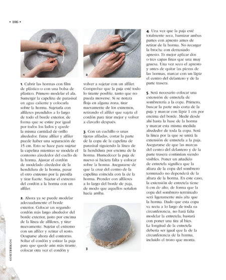 Diseño y confección de sombreros de moda - Imagen 4