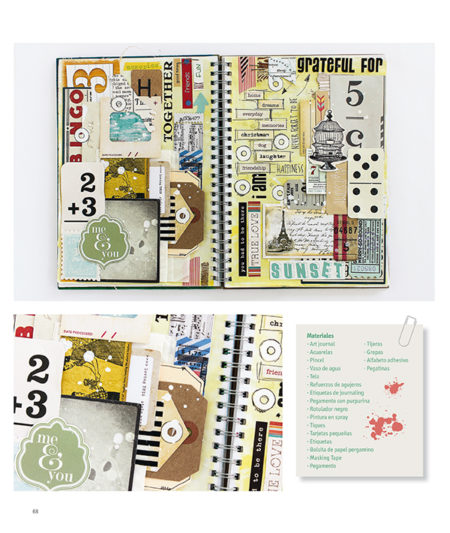 Técnicas e ideas de scrapbooking, art journaling, mini álbumes y mixed media - Imagen 4