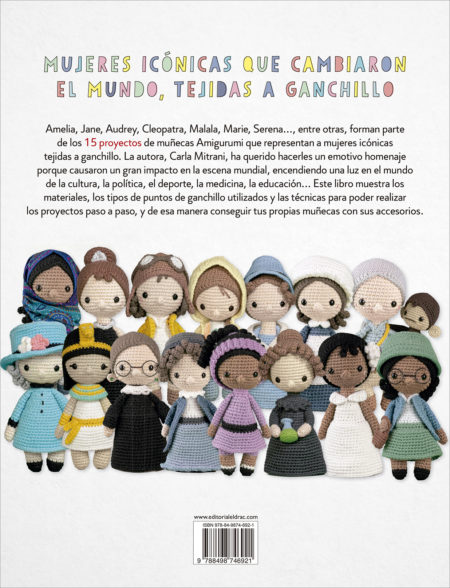 Mujeres icónicas tejidas a ganchillo - Imagen 5