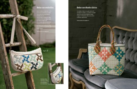 Bolsos, accesorios y quilts creativos de patchwork - Imagen 3