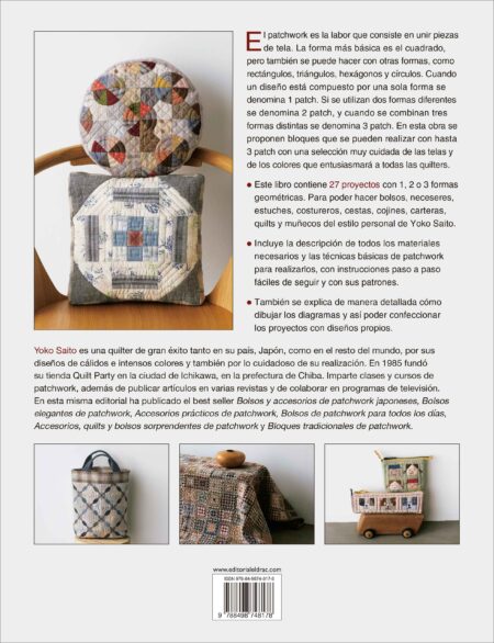 Quilts y accesorios de patchwork con 1-2-3 formas - Imagen 6